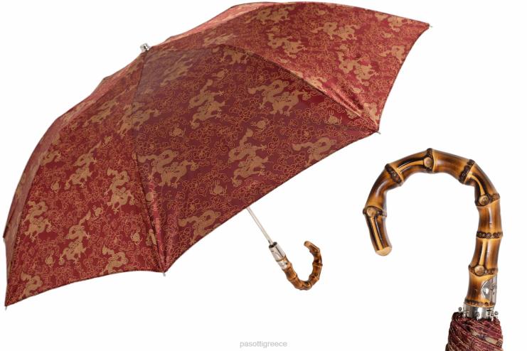 ομπρέλα | PASOTTI 64 51873-1 b - foldingumbrella draghi rosso 2N6B8175 άνδρες